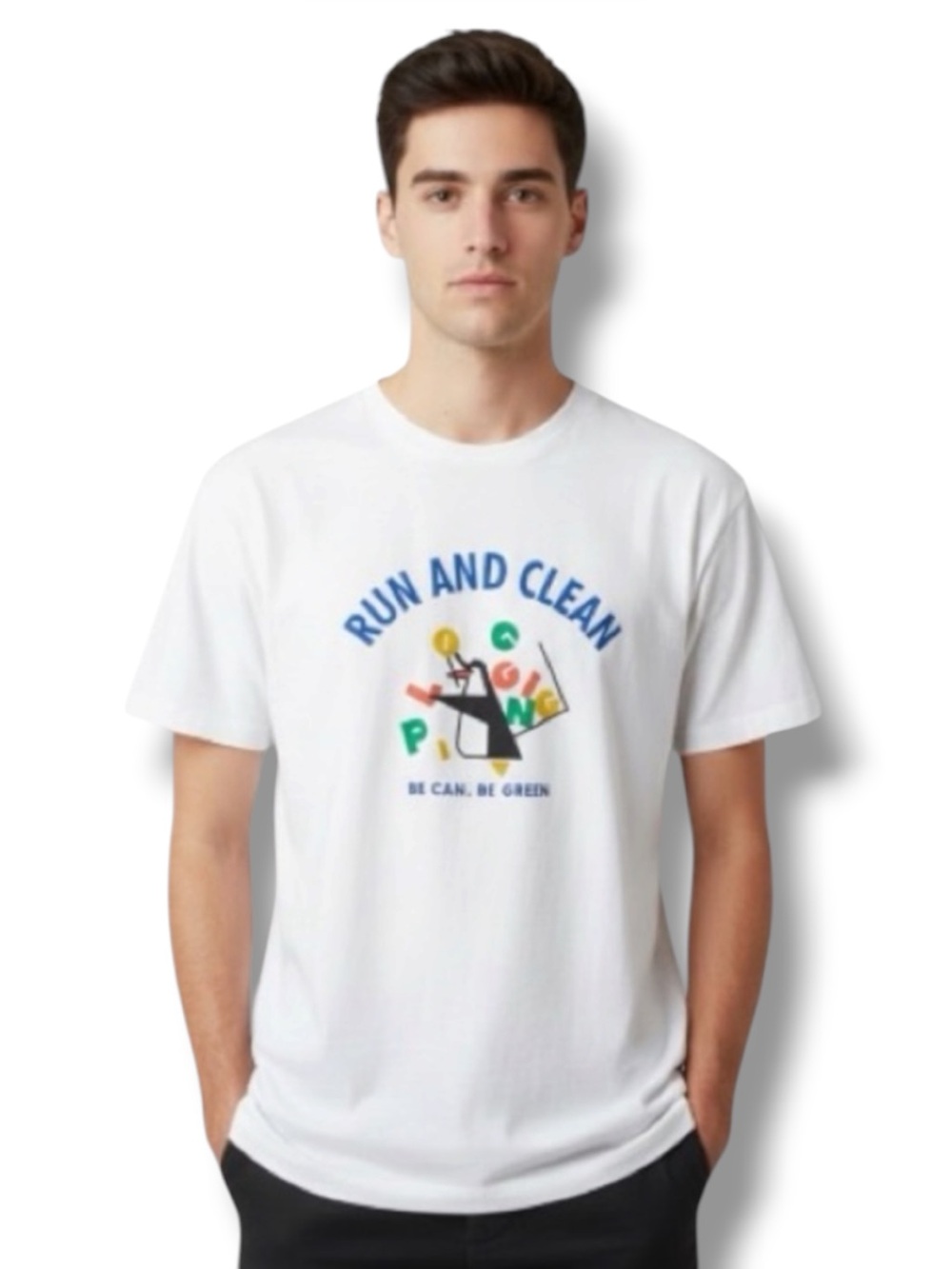 ✨ Rare TOPTEN x JUIN HYUK "Run and Clean" Graphic Tee ✨
